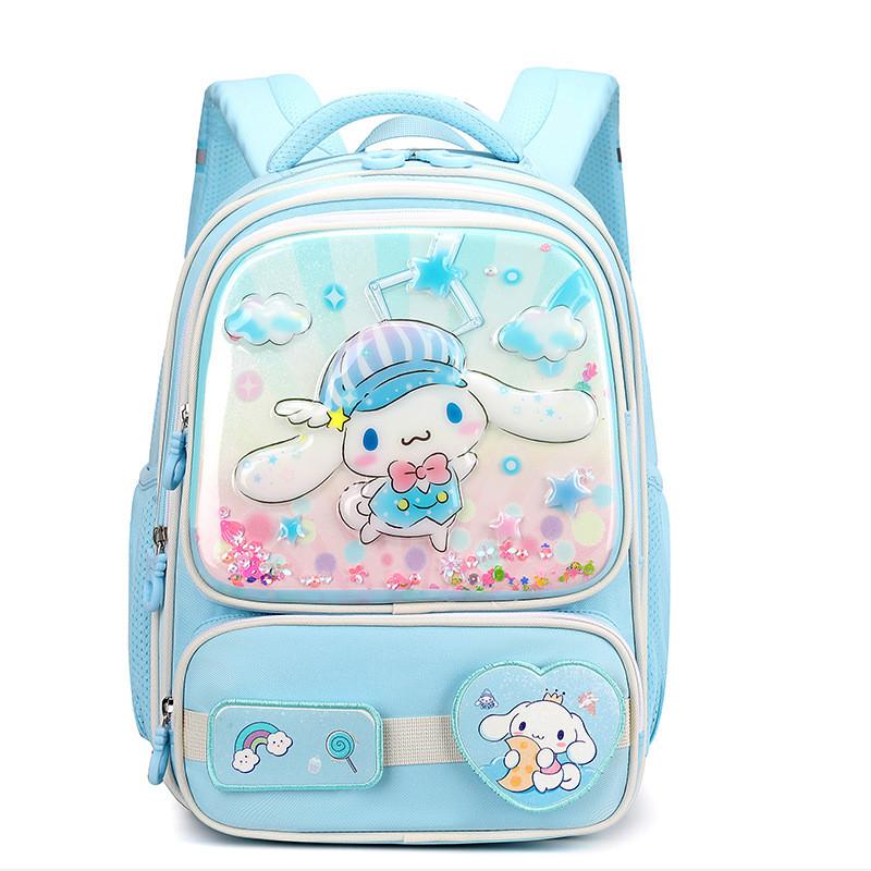 Durable And Cute Cartoon School Backpack For Kids In Grades 1 To 3 With Spine Protection