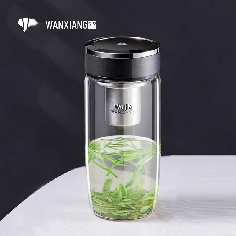 Wanxiang Thickened Egg-shaped Glass Tumbler