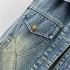 Women's Denim Vest - Spring/Autumn Casual Fashion, Loose Fit, Chic Outerwear, Petite.