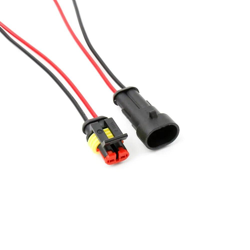 1/2/3/4/5/6 Pin Female Male Way Car Sealed Waterproof Electrical Wire Car Connector Car Plug