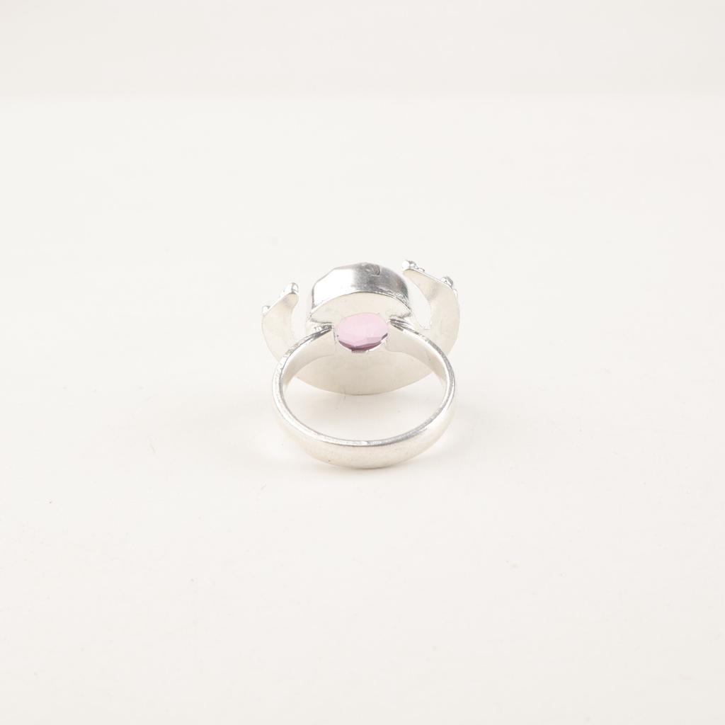 Morganite Gemstone 925 Sterling Silver Handmade Jewelry June Birthstone  Ring RR-48-6