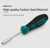 Socket Screwdriver Carbon Steel Hex Socket Wrench Deepening Socket Driver Adjustment Tool