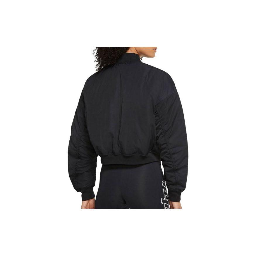 Jordan Jackets Women's Black Stand Collar Moderate Pilot CW6449-010
