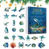 Christmas Advent Calendar 2025 2D Acrylic Ornament 24 Days Countdown Calendar To Christmas Toys For Learning Development Family