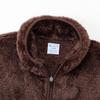 Champion Vest Boa Script Logo High Brown Men's Full-Zip Jacket, Fleece, Embroidery, Neck, Basic, C3-L617/C3-L617Z,
