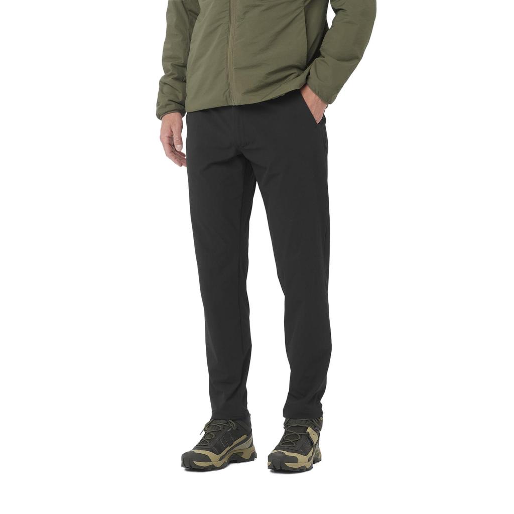 SALOMON WAYFARER Casual Pants Men's Pitch Black LC2439700