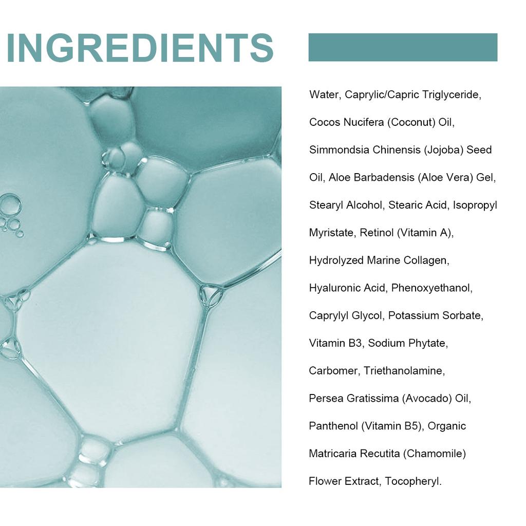 Collagen & Retinol Deep Moisturizing Cream 50g – Anti-Wrinkle & Lifting Face Cream