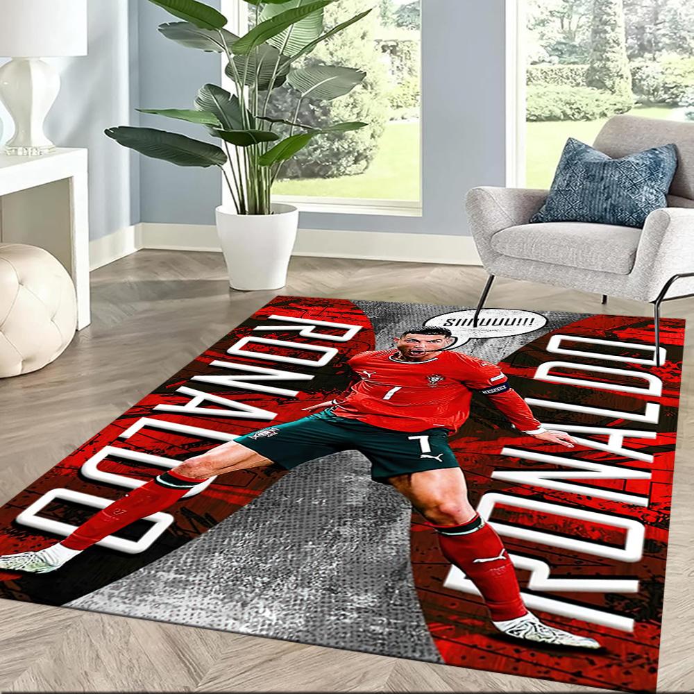 Cristiano Ronaldo Floor Mat Perfect For Outdoor Living Rooms Decorate Room Foyer Antislip Rug Office Home Decor Perfect Gift For Womenmen