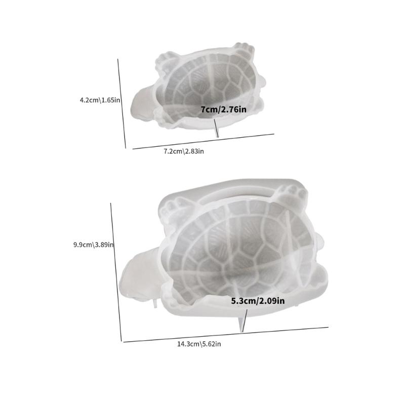 3D Sea Turtles Silicone Mold for Resin Casting Easy Demoulding and Cleaning Perfect for Home Decoration or Holiday Gifts
