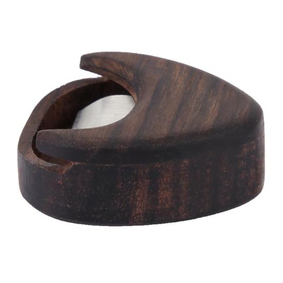 Guitar Picks Wood Box Moisture-proof Fine Workmanship Musical Instrument Accessory Guitar Pick Plectrum