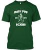 Irish Pub Boxing T Shirt Made In the USA Size S To 5XL