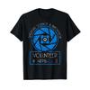Vintage Aperture Science Volunteer For T Shirt Vintage Washed Homme Streetwear Top For Everyday Wear Stretched Unisex Fashion