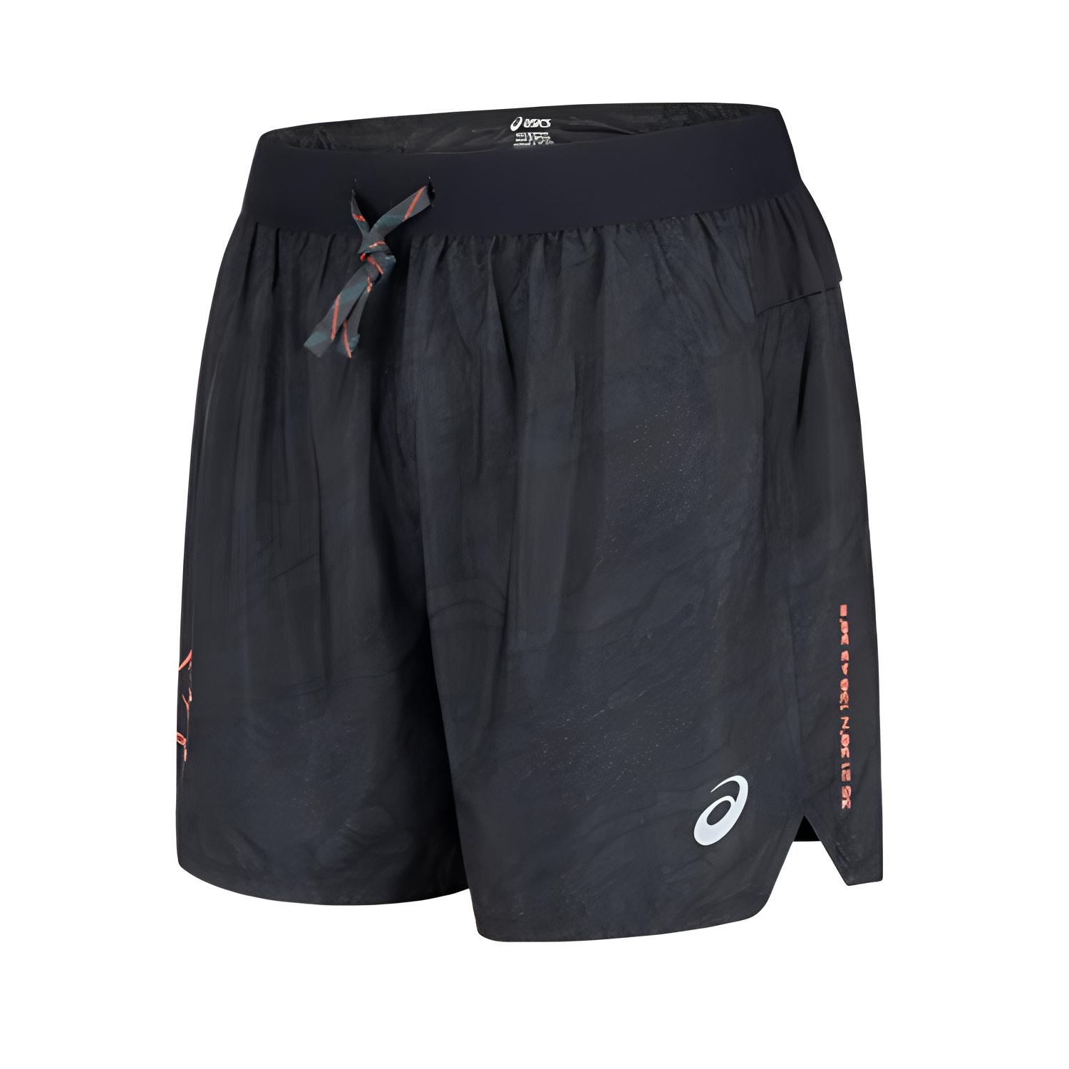 

Asics SS25 Brand Logo Quick-Dry Breathable Versatile Woven Sports Shorts Men shorts Black 2011C988-003 2XL