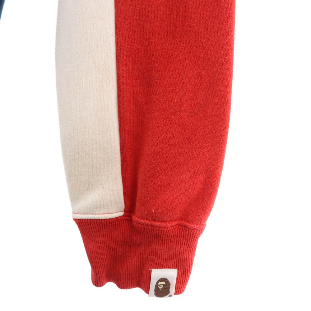 A BATHING APE Long Sleeve Sweat Trainer XS Back Brushed Men's Used