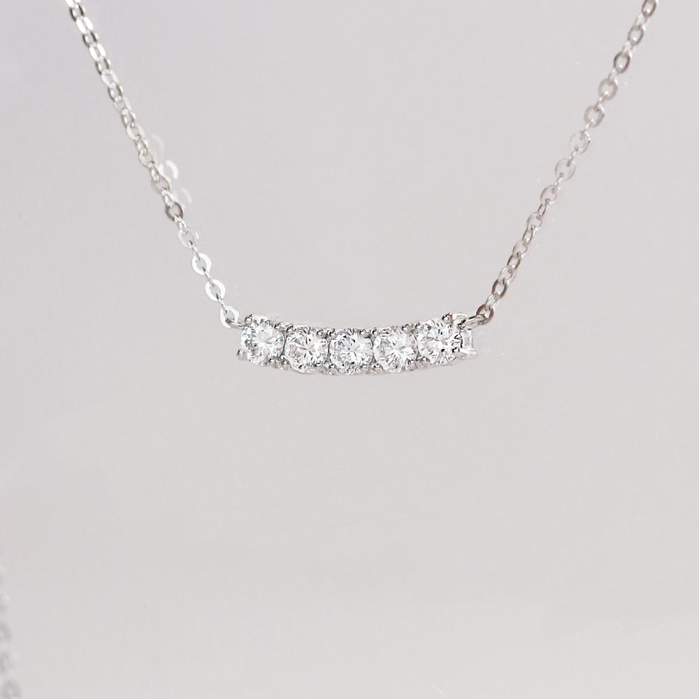 Loveenb [14K Gold] Glam Lab Diamond Necklace
