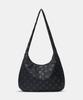 Musinsa Standard Woman Women'S Polka Dot Hobo Crossbody Bag [Black]