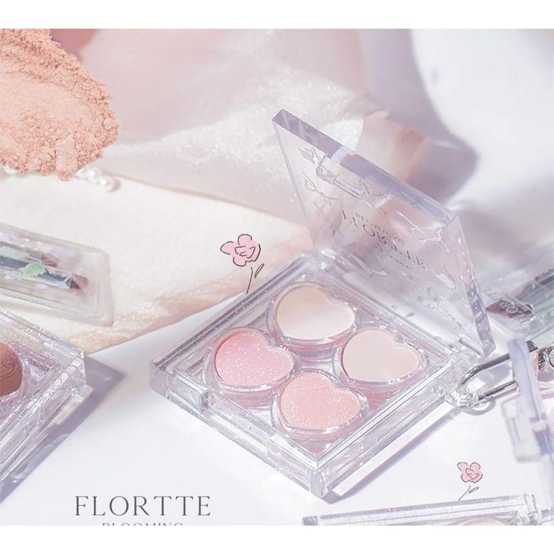 FLORTTE - Blooming Series 4 Color Eyeshadow - 03