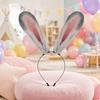 Faux-Fiber Cottontail Ear Headband Cosplay Soft Fiber