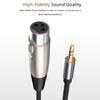 3.5 XLR Audio Cable 3.5mm Male XLR Female Audio Line 3P XLR 3pin AUX Line
