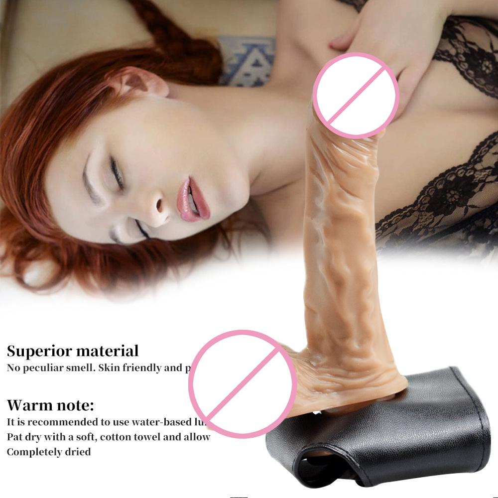 Unisex Dildos Wear Pants for Women Men Lesbian Masturbation Tools Strap On Penis Suction Cup Big Dick Adult Anal Sex