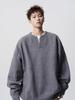 Korean V-Neck Knit Sweater for Men & Women - Autumn/Winter High Street Retro Style