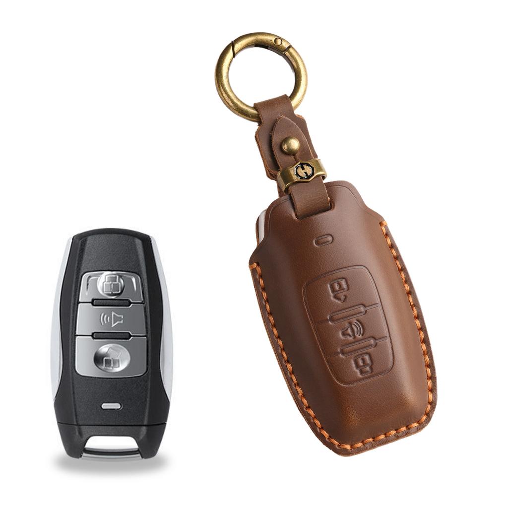 Retro Key Set Is Suitable for Haval H6S H9 M6 First Love Big Dog Great Wall Cannon First Love Handmade Leather Key Bag