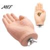 Bird Desensitization Tool Parrot Training Fake Hand Perch, Simulated Human Taming Toy Perch with Grinding Surface, Safe Anti?Bite Stand for