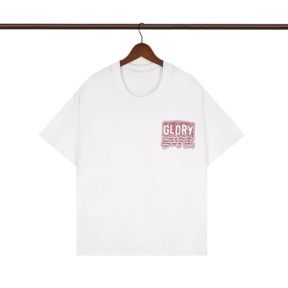 Streetwear Graffiti Farbmatch Buchstabe Kurzarm T-Shirts für Männer und Frauen Rundhalsausschnitt Baumwoll-Tees Oversized Hip Hop Tops