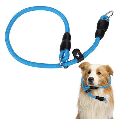 Dog Training Leash Slip Pet Dog Nylon Rope  Strap Adjustable Traction Collar For Small Medium Large Dogs Pet Accessories