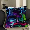 Cartoon Game Deltarune Cushion Cover Inches Farmhouse Decor Home Throw Pillow Covers for Couch Decorations