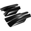 Motoforti Dachgepäckträger Schienen Endkappe, Schutzhülle Schale, für Toyota RAV4 2006-2012, Schienen Endkappen Hülle Kappe, Kunststoff, Schwarz, 4 Stück