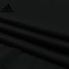 Adidas Solid Color Casual Training Short Sleeve Polo Shirt Men Tops Black JE6665