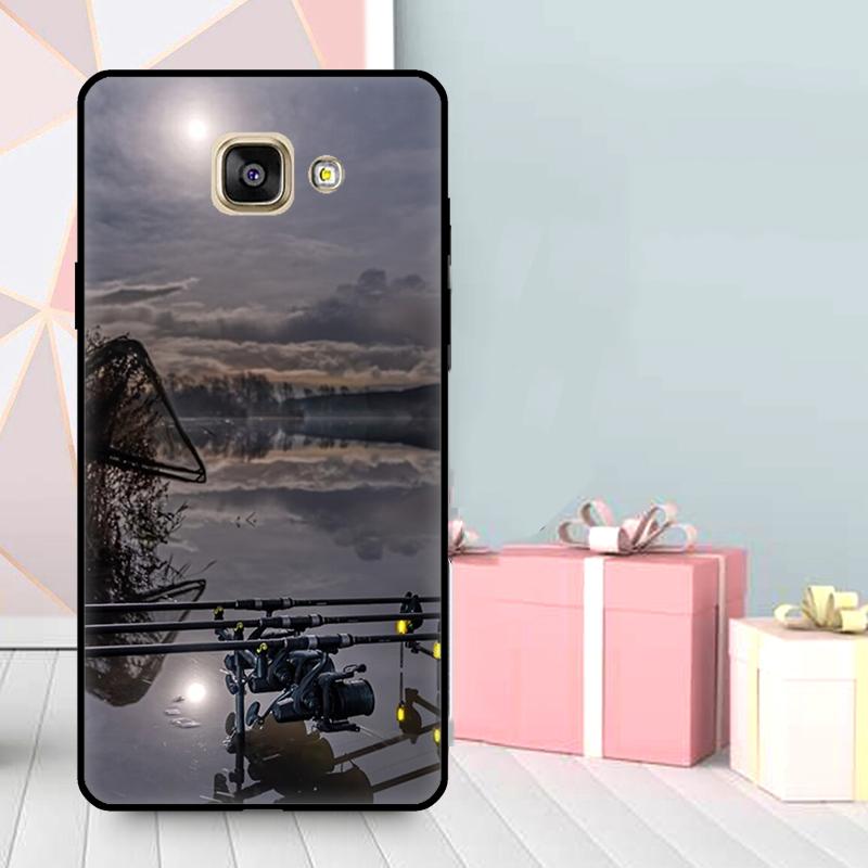 Carp Fish Fishing Rod Case For Samsung Galaxy J3 J5 J7 J1 2016 A3 A5 2017 J4 J6 J8 A7 A9 A6 A8 Plus 2018 Cover