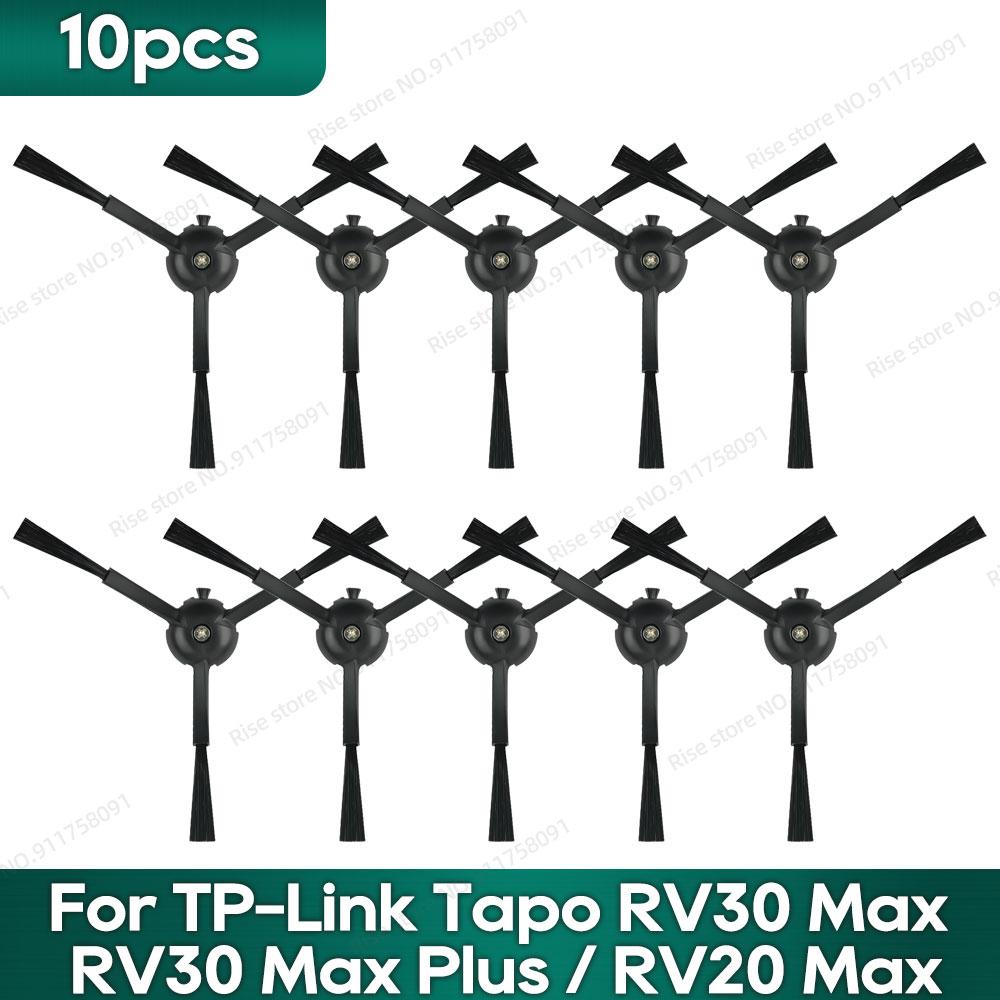 Compatible para TP-Link Tapo RV30 Max Plus/ RV30 Max/ RV20 Max Plus / RV20 Max Accesorios Filtro Hepa Mopa Cepillo Lateral Piezas