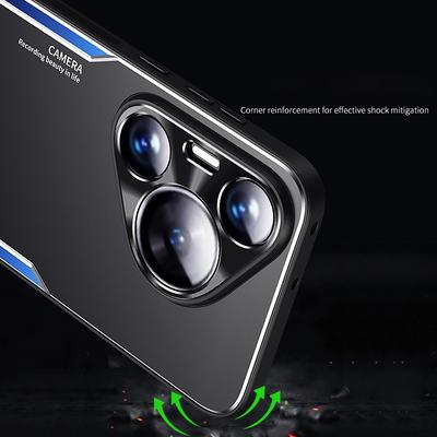 For Huawei Pura 70 Pro/70 Pro+ Case Aluminium Alloy+TPU Protective Phone Cover