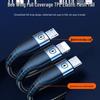 Universal Fast Charging 3-in-1 Multi-Head Cable for Car and Phone
