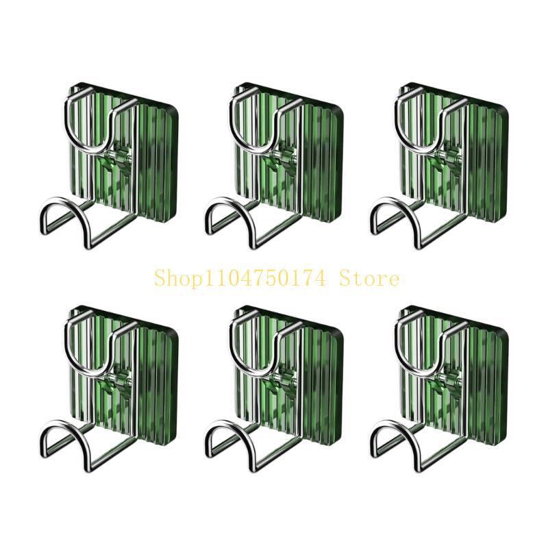 Damage Release Adhesive Hook Strong Hold Bathroom Storage Plastic Hook for Wet Towels Toothbrush Cup Organizing Top Sale