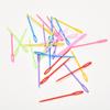 DIY Craft Plastic Needles Plastic DIY Crochet Hooks Plastic Knitting Needles  Children Toys