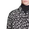 Balenciaga All Over Logo Printed Buttoned Shirt 681812TML211269