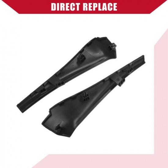 Front Windshield Wiper Side Cowl Extension Trim ONE Set  for Nissan Rogue
