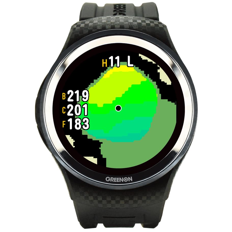 GreenOn The Golf Watch OLED Touch Display with Michibiki L1S Compatible THE GOLF WATCH A1-III A1-3