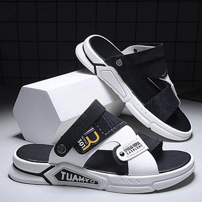 Neue Herren Sandalen Modemarke Outdoor Sandalen Slip On Strandschuhe für Herren Freizeitschuhe Hohe Qualität Rutschfest Indoor Hausschuhe