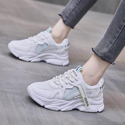 Mode Damen Sneaker Herbst 2024 Frau Outdoor Casual Lauf Sportschuhe Mode Mesh Atmungsaktiv Weiße Plateauschuhe Tenis Feminino