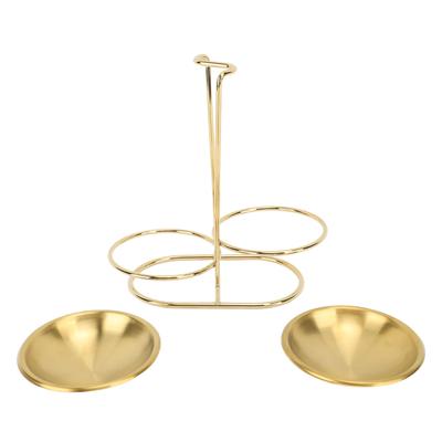 Vertical Soup Ladle Holder Spoon Rest Stainless Steel Easy Access Cooking Utensils Stand for