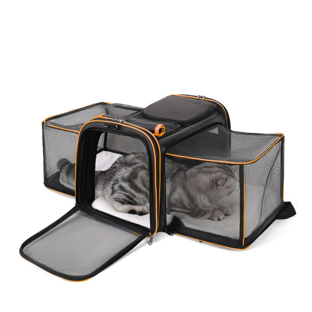 Cat Bag Portable Cat Backpack Pet Bag Foldable Expandable Portable Cat Backpack