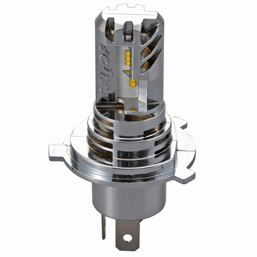 Daytona BELLOF 97430 Motorcycle LED H4 Headlight Bulb, 1800 Lumens, Precious Ray Z 6500K (White)