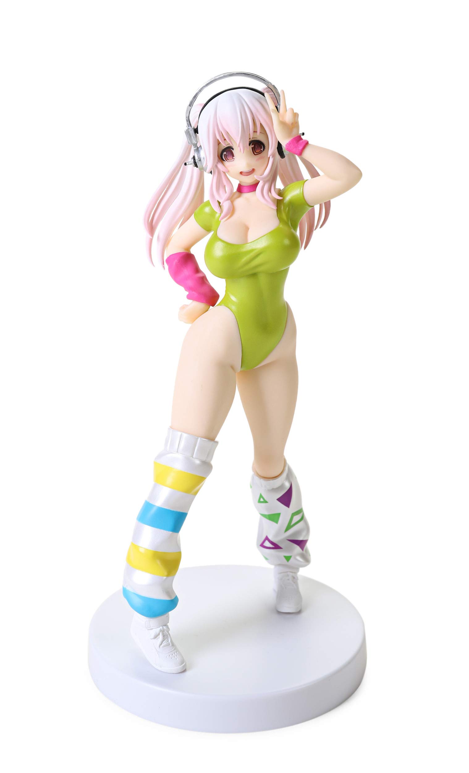 

Концептуальная фигурка Super Sonico Green -80-е- зелёный