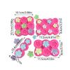 3D Flower Silicone Mold for Mousse Cake Chocolate Creative Ice Tray Nonstick Flexible for Home Baking Decoration