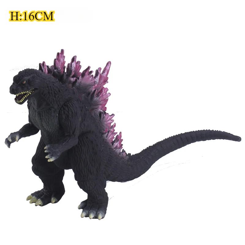 Anime Movie Godzilla Series Action Figure burning godzilla VS King of Monsters PVC soft rubber model Joint mobility Kid Toy Gift