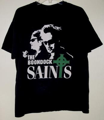 Collection The Boondock Saints Band Heavy Cotton Black T Shirt Unisex CM428